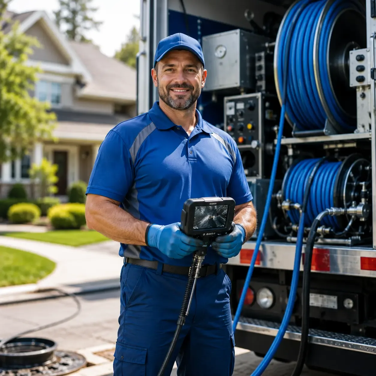 Local outdoor drain cleaning specialists in Hermansville, MI